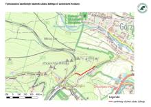 Otwarty odcinek szlaku żółtego w okolicach Górzyńca