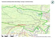 Otwarty odcinek szlaku żółtego i czarnego w Leśnictwie Krokusy